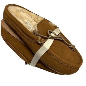 Madewell Men’s‎ Suede Scuff Moccasin Slip On Slippers Tan Size 7 NB133